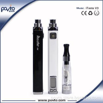 2013 pen style electronic cigarette starter kit Itaste vv v3